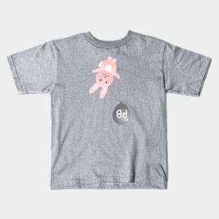 Lead Balloon Sinking Kawaii bunny Pb 82 Kids T-Shirt